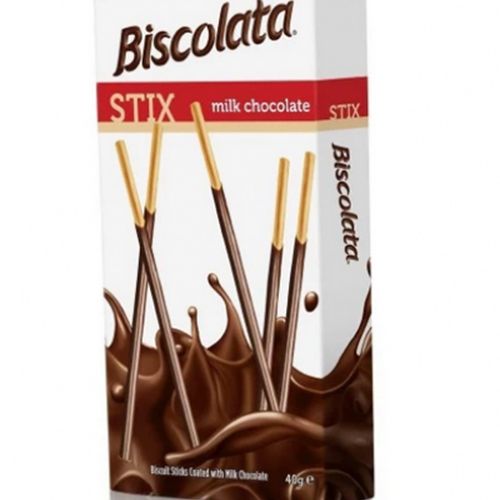 Şölen Biscolata Stix Sütlü Çikolata Kaplamalı Çubuk Bisküvi 27.5 Gr