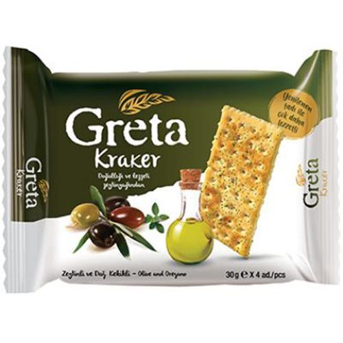 Şölen Greta Oliveand Mountain Thyme Crackers 30x4 Gr