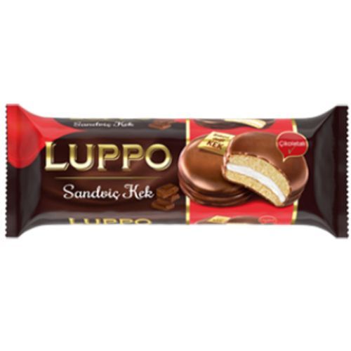 Şölen Luppo Milk Chocolate Coated Cocoa Cake with Marshmallow 184 Gr