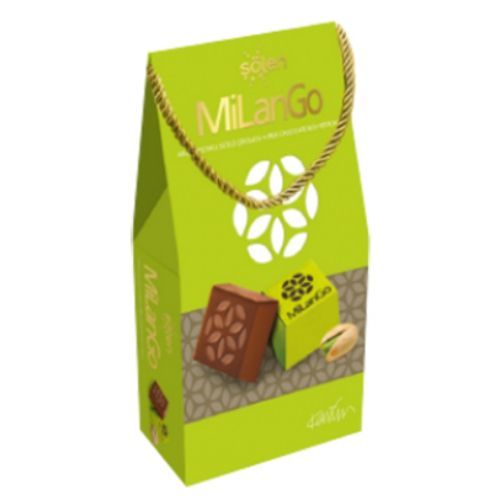 Şölen Milango Milk Chocolate With Pistachio Filled With Pistachio Cream 225 Gr