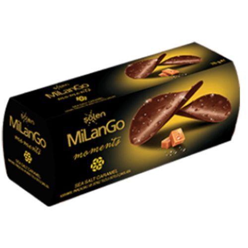 Şölen Milango Milk Chocolate with Caramel Particles and Sea Salt 76 Gr