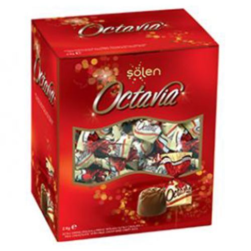 Şölen Octavia Milk Chocolate with Puffed Rice Filled with Milk Cream 2 Kg