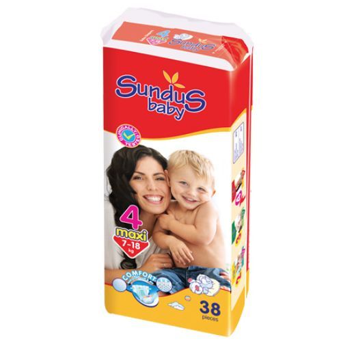 Sundus Baby Maxi 38 Pcs Twin Pack Diaper