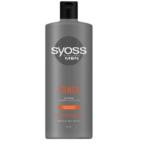 syoss Men Power Shampoo for Normal Hair 500 Ml