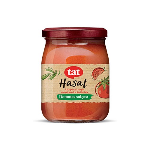 Tat Hasat Domates Salçası 550 Gr