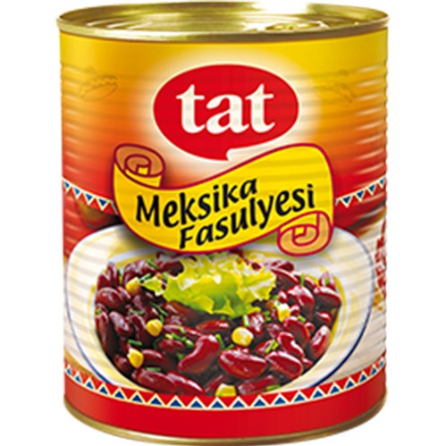 Tat Haşlanmış Meksika Fasulyesi Konserve 820 Gr