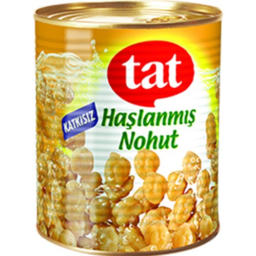 Tat Haşlanmış Nohut Konserve 800 Gr