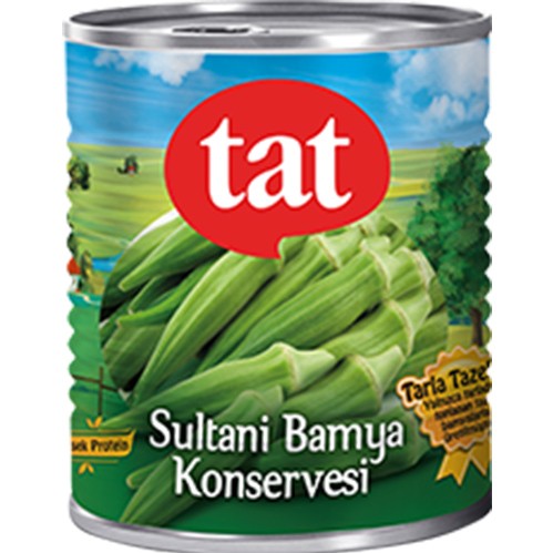 Tat Sultani Bamya Konserve 4 Kg