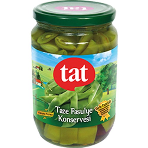 Tat Taze Fasulye Konserve 670 Gr