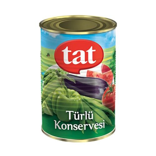 Tat Eggplant and Vegetables Tin Canned  820 Gr