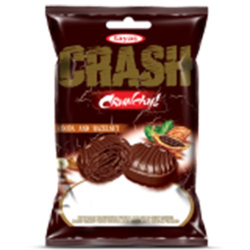 Tayaş Crash Hard Candy With Cocoa And Hazelnut Cream Filling 90 Gr