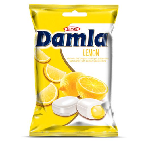 Tayaş Damla Limonlu Yumuşak Şeker 90 Gr