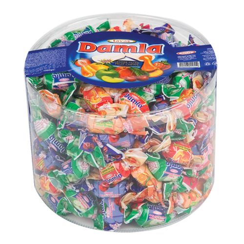 Tayaş Damla Soft Candy With Assorted Fruit 1000 Gr