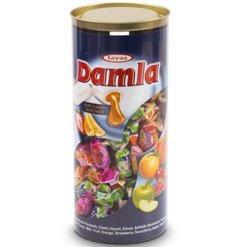 Tayaş Damla Meyve Dolgulu Yumuşak Şeker 500 Gr