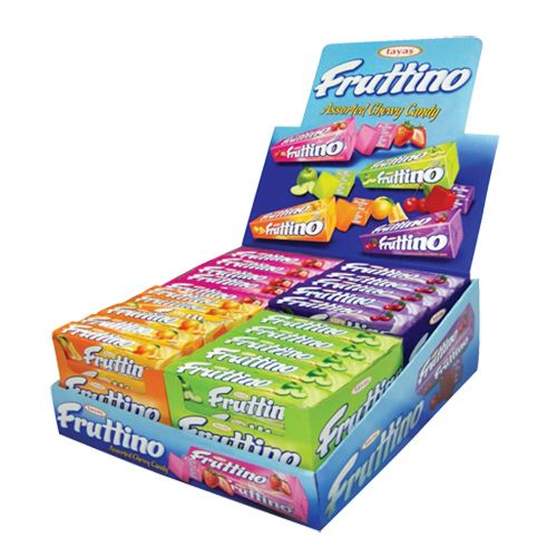 Tayaş Fruttino Chewy Candy With Orange Juice 47 Gr