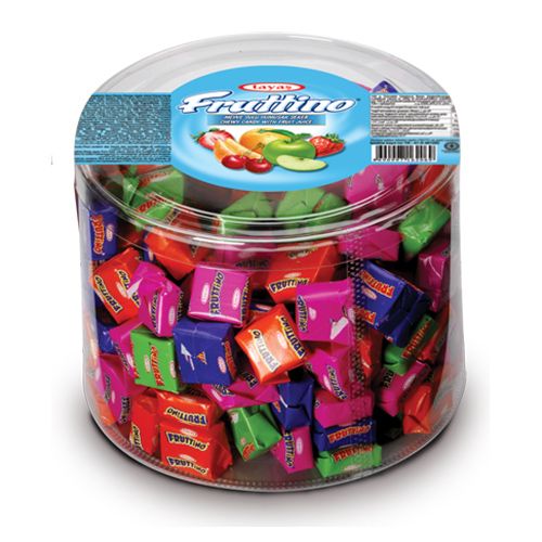 Tayaş Fruttino Chewy Candy With Orange Juice 1000 Gr