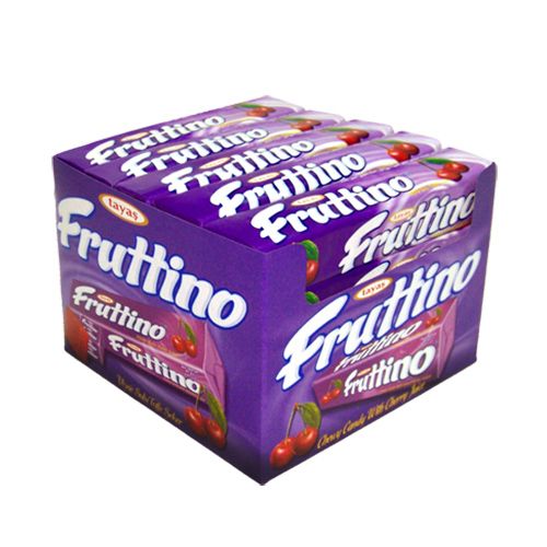 Tayaş Fruttino Chewy Candy With Sour Cherry Juice 47 Gr