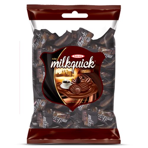 Tayaş Milkquick Coffee Bonbon With Coffee Filling 1000 Gr