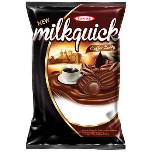 Tayaş Milkquick Coffee Bonbon With Coffee Filling 300 Gr