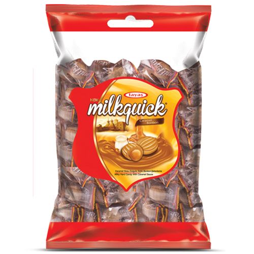 Tayaş Milkquick Bonbon With Caramel Filling 1000 Gr