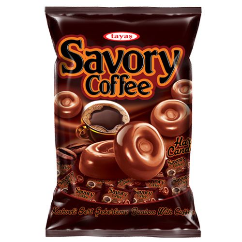 Tayaş Savory Hard Candy With Coffee 1000 Gr