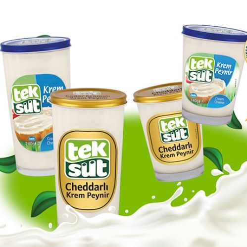 Teksüt Glass  Cream Cheese