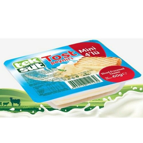 Teksüt Slice Toast Cheese 60 Gr