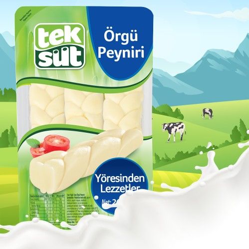 Teksüt Braided Cheese 250 Gr