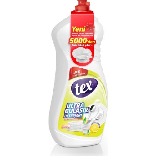 Tex Ultra Bulaşık Detarjanı 1350 Ml Limon Kokulu