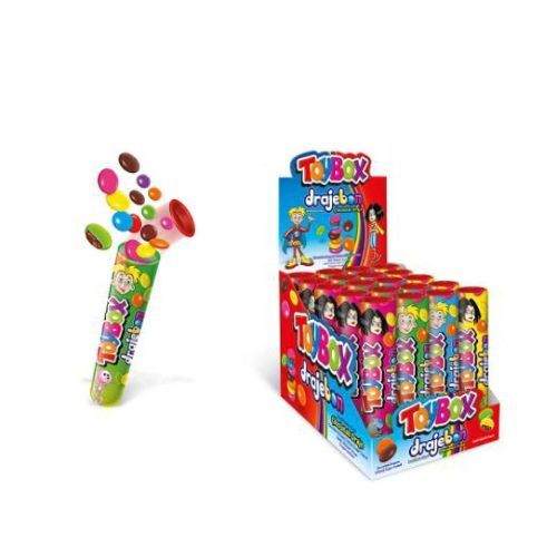 Toybox Chocolate Dragee 20 GrX24