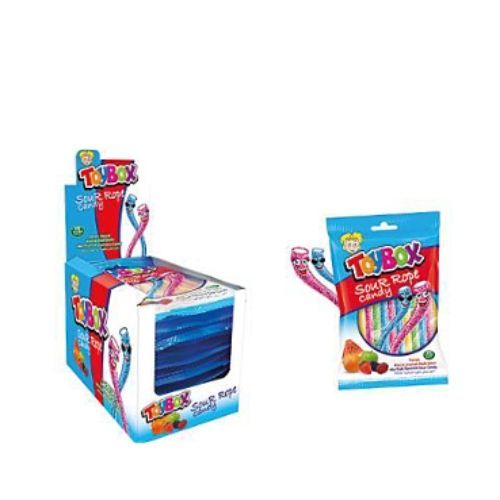 Toybox Soft Sugar Sour Thread 80 Gr