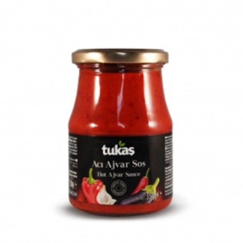 Tukaş Hot Ajvar Sauce 350 G