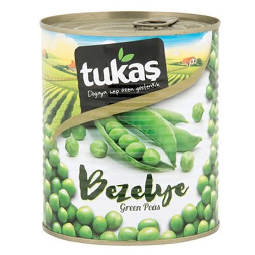 Tukaş Pea  Tin Canned  830 Gr