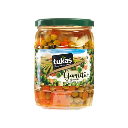 Tukaş Garnitür Konserve 560 Gr