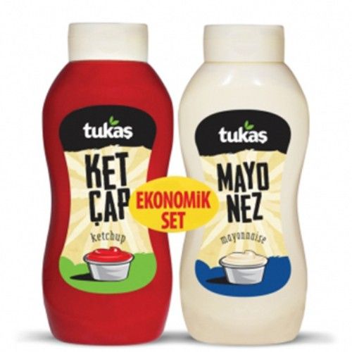 Tukaş Ketchup & Mayonnaise Eco Package 650 G + 550 G