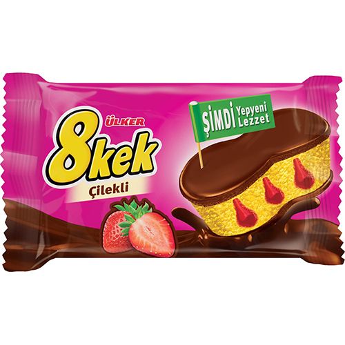 Ülker  8 Kek  Çilekli  55  Gr