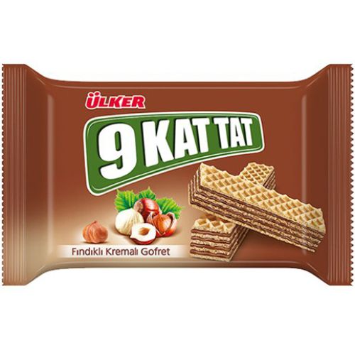 Ülker 9 Kat Tat Fındık Kremalı Gofret 39 Gr