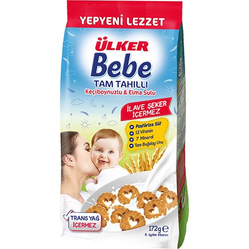 Ülker Bebek Tahıllı Bisküvi 172 Gr