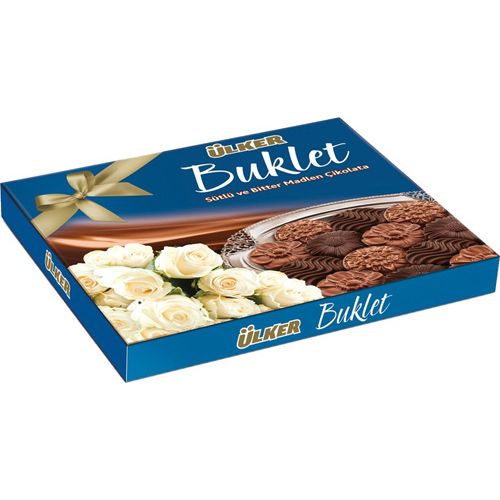 Ülker Buklet Sütlü Ve  Bitter Madlen Çikolata 208 Gr