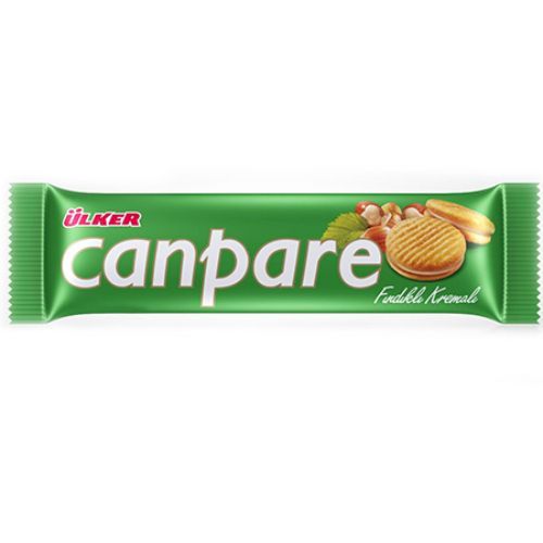 Ülker Canpare Hazelnut  Cream Biscuit 81 Gr