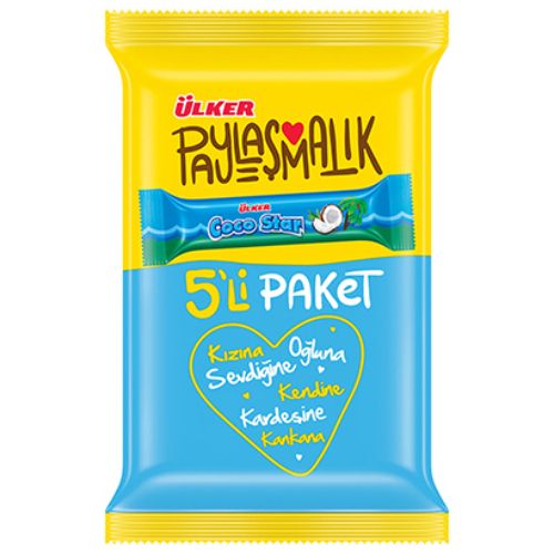 Ülker Coco Star Paylaşmalık 5'Li Paket 125 Gr