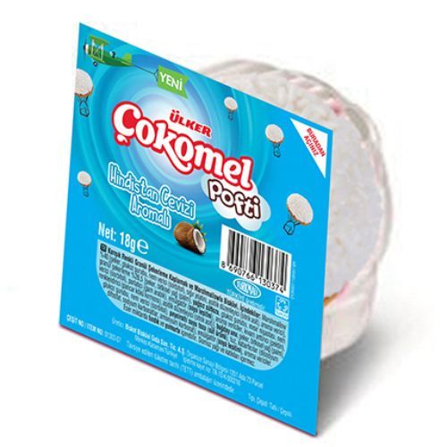 Ülker Çokomel Pofti with Coconut 18 Gr