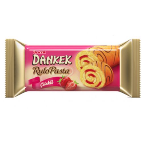 Ülker Dankek Rulo Pasta Çilekli 235 Gr