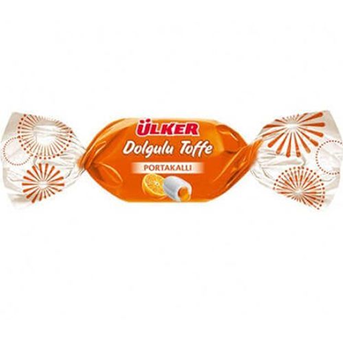 Ülker Dolgulu Toffe Orange Flavour 1000 Gr