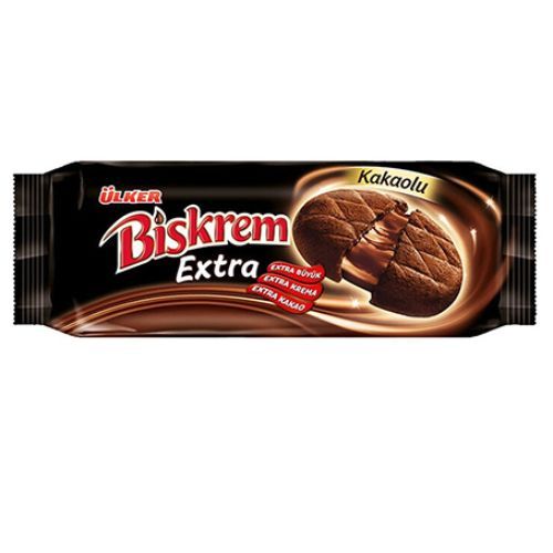 Ülker Extra Biskrem with Cocoa Cream 92 Gr