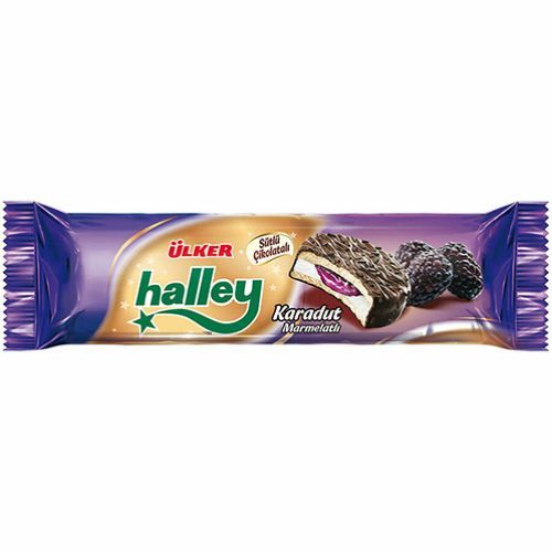 Ülker Halley Snack Black Mulberry 74 Gr