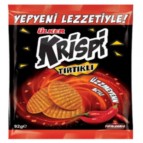 Ülker Krispi Serrated Cracker Hot 92 Gr