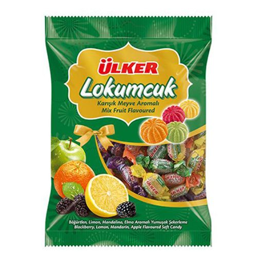 Ülker Lokumcuk Karışık Meyve Aromalı 350 Gr