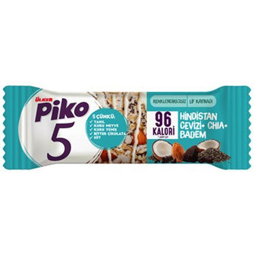 Ülker Piko 5 Coconut & Chia 20 Gr