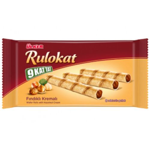 Ülker Rulokat with Hazelnut Cream 42 Gr